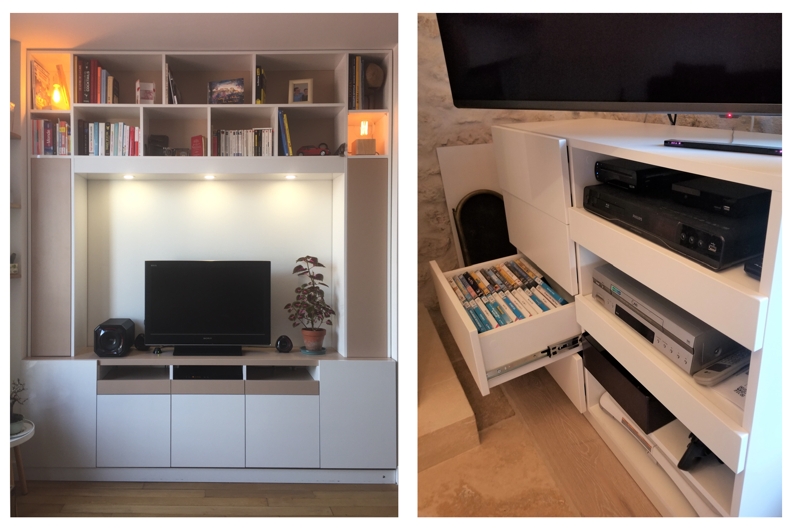 La tablette coulissante un aménagement ergonomique